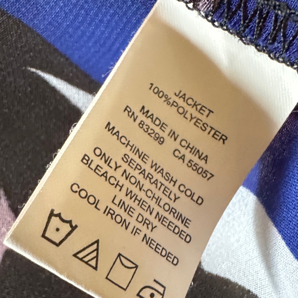 Attitudes by Renée Sheer Open-Front Cardigan – Size L - Picture 6 of 6